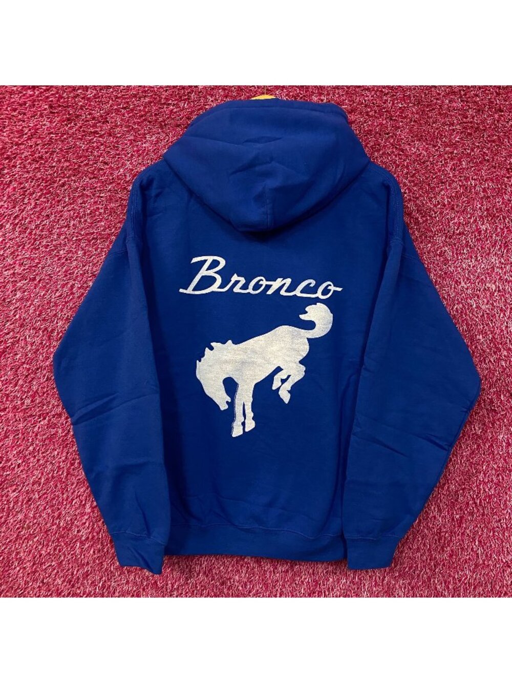 Junk Food Ford Bronco Classic Logo Pullover Hoodie Small